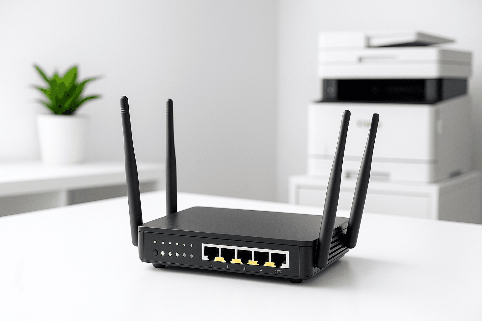 routere pentru imprimate si retele interne