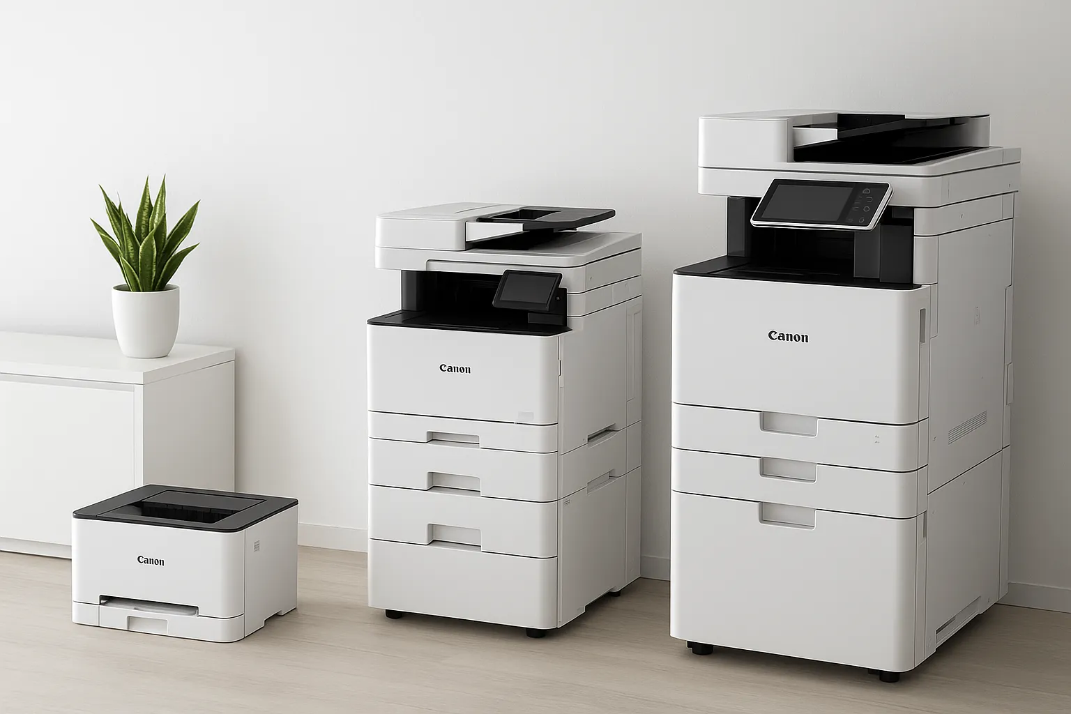 Echipamente Canon pentru închiriere – imprimantă A4, multifuncțională A3 și copiator A3